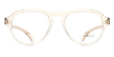 Moncler Me2009u 3003 Occhiali Da Vista Gialli Per Uomo (solo Montatura) In Neutral