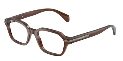 Moncler Me2015 3022 Occhiali Da Vista Marroni Per Uomo (solo Montatura) In Brown