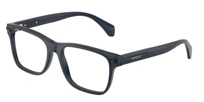Moncler Me2016 3020 Occhiali Da Vista Blu Per Uomo (solo Montatura)