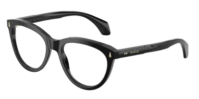 Moncler Me2026 3001 Women's Glasses Black Size 52 - Free Lenses - Blue Light Block Available