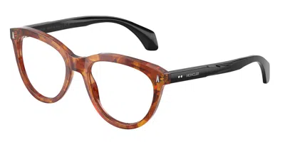 Moncler Me2026 3004 Women's Glasses Tortoiseshell Size 52 - Free Lenses - Blue Light Block Available In Brown