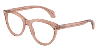 Moncler Me2026 3008 Women's Glasses Pink Size 52 - Free Lenses - Blue Light Block Available In Brown