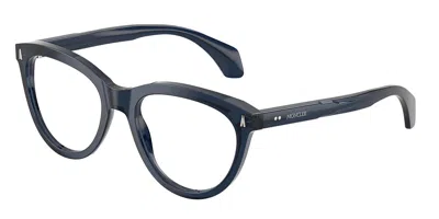 Moncler Me2026 3020 Women's Glasses Blue Size 52 - Free Lenses - Blue Light Block Available