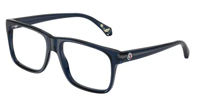 Moncler Me2036 Precisa 3020 Men's Glasses Blue Size 58 - Free Lenses - Blue Light Block Available