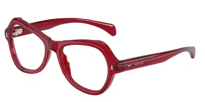 Moncler Me2038u Elegra 3053 Women's Glasses Red Size 52 - Free Lenses - Blue Light Block Available In Brown
