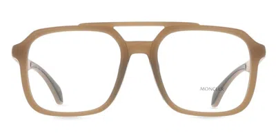 Moncler Me3002 5012 Men's Glasses Brown Size 54 - Free Lenses - Blue Light Block Available In Green
