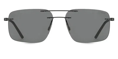 Moncler Me4003 Doppler 100187 Occhiali Da Sole Neri Per Uomo In Black