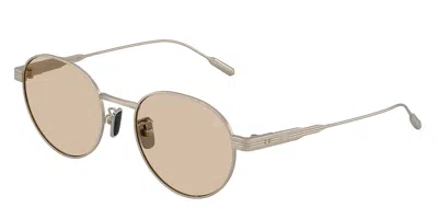 Moncler Me4006td Subtila Vestibilità Orientale 100393 Occhiali Da Sole Marroni Per Uomo In Brown