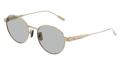 Moncler Me4006td Subtila Vestibilità Orientale 100787 Occhiali Da Sole Oro Per Uomo In Multi