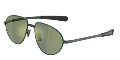 Moncler Me4009 Vizla 10186r Occhiali Da Sole Verdi Per Uomo In Green