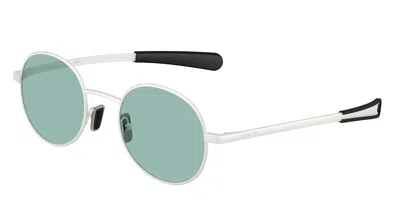 Moncler Me4016 Centro 100482 Men's Sunglasses Silver Size 50 In Multi
