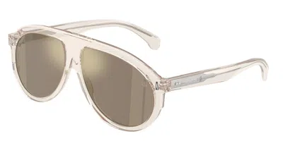 Moncler Me6001 Fhaite 30035a Occhiali Da Sole Gialli Per Uomo In Multi