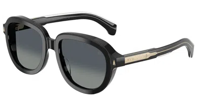 Moncler Me6007u Cirsee 30013c Occhiali Da Sole Neri Per Uomo In Black