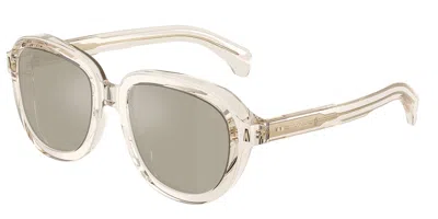 Moncler Me6007u Cirsee 30035a Occhiali Da Sole Gialli Per Uomo In Multi