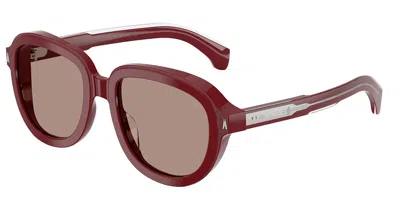 Moncler Me6007u Cirsee 301675 Occhiali Da Sole Borgogna Per Uomo In Burgundy