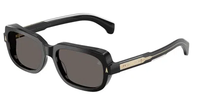 Moncler Me6008 Suntrap 300187 Occhiali Da Sole Neri Per Uomo In Black