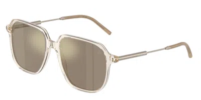 Moncler Me6010 Cylin 30035a Occhiali Da Sole Gialli Per Uomo In Brown