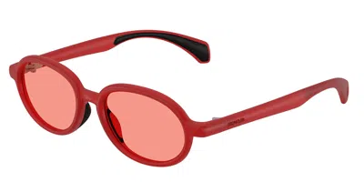 Moncler Me8006 Caprice 5005f5 Occhiali Da Sole Rossi Per Uomo In Red