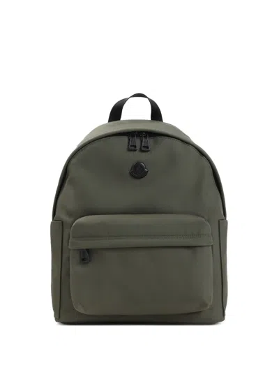 MONCLER NEW PIERRICK LOGO-DETAIL BACKPACK