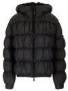 Moncler Medonte Short Down Jacket In Black