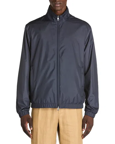 Moncler Meidassa Full Zip Jacket In Blue