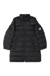 Moncler Meillon Long Down Jacket In Black