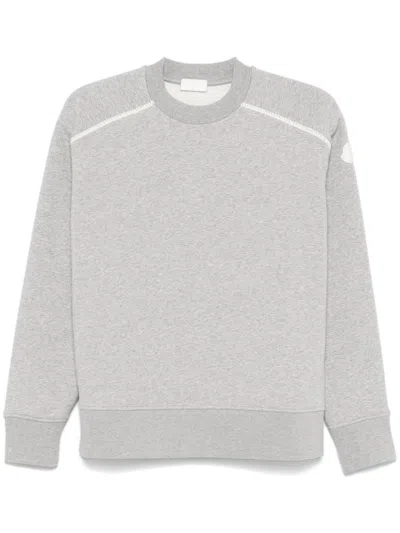 MONCLER MÉLANGE-EFFECT SWEATSHIRT