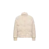 Moncler Melgven Wool Blend Short Down Jacket In White