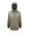Moncler Melia Parka Coat In Green