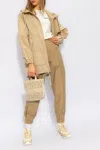Moncler ‘melia' Rain Jacket In Beige
