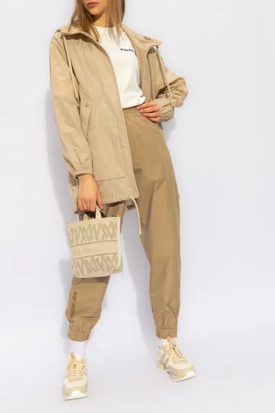 Moncler ‘melia' Rain Jacket In Beige