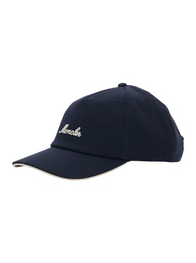 Moncler Cap In White