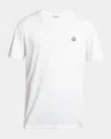 Moncler Men Cotton Pack Of Three Logo Patch T-shirts In Open Miscellaneous