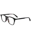 Moncler Men's 50mm Optical Frames In Black