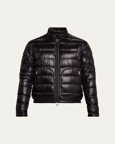 Moncler Men's Acorus Puffer Jacket In Black