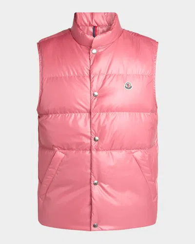 Moncler Restigo Quilted Shell Gilet In Multi