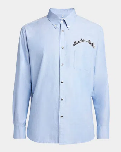 MONCLER MEN'S ARCHIVE SPORT SHIRT