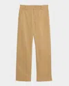 Moncler Men's Archive Tan Stretch Jogger Trousers