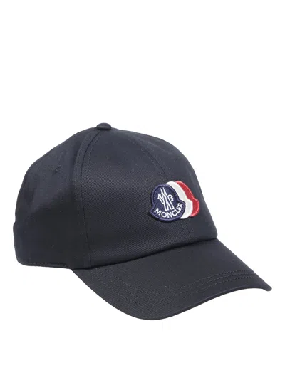Moncler Men's Baseball Cap In Blue