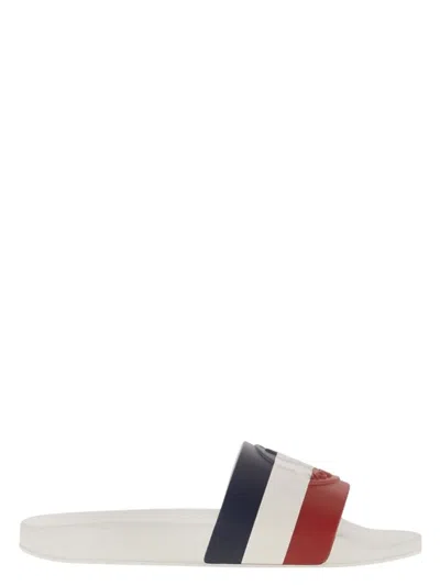 Moncler Men's Basile - Rubber Slides With Logo