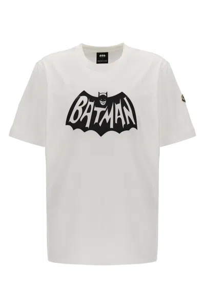 Moncler Batman Cotton Jersey T-shirt In White