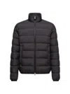 Moncler Down Puffer Jacket In Blue