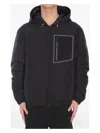 Moncler Bergun Reversible Down Jacket In Black