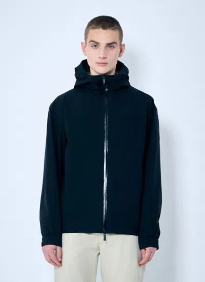 Moncler Men Bise Hooded Jacket In Blue
