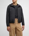 MONCLER MEN'S BISSEN HOODED SHELL JACKET