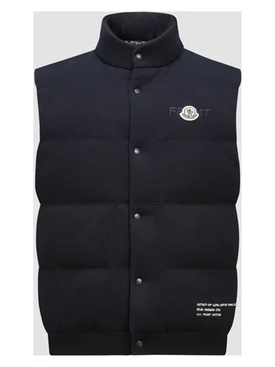 MONCLER MEN'S BUTTON UP PADDED VEST