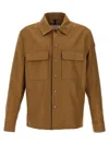 Moncler 'callaqui' Jacket Featuring Front Pockets In Brown
