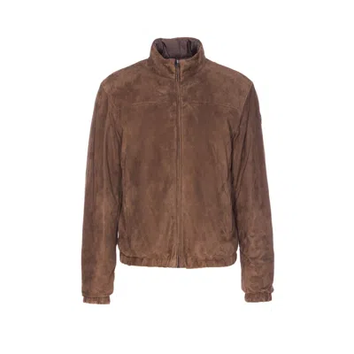 Moncler Men Cernay Reversible Jacket In Brown
