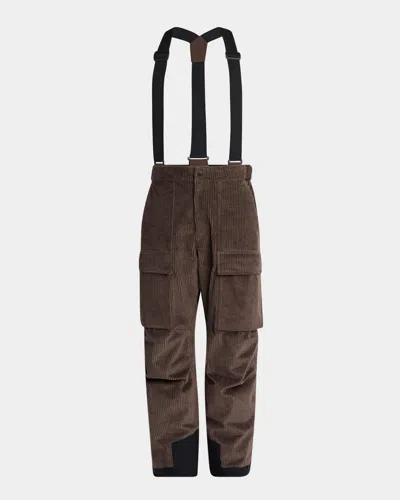 MONCLER MEN'S CORDUROY SKI TROUSERS