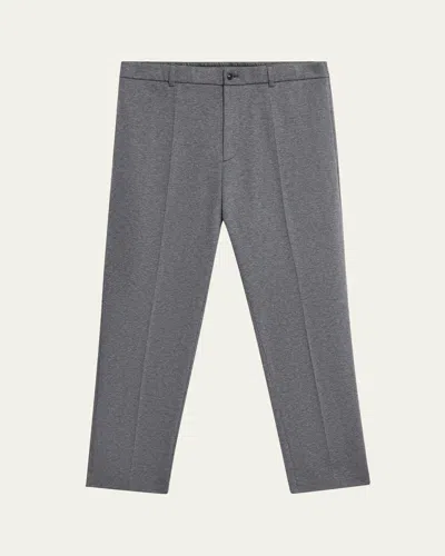 Moncler Men's Cotton Blend Tailored Pants In Gray